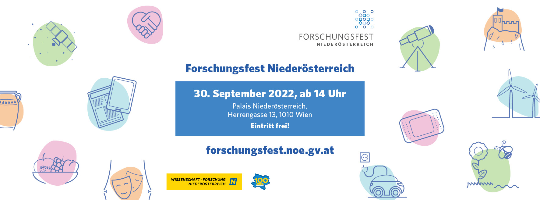 Banner Forschungsfest Niederösterreich